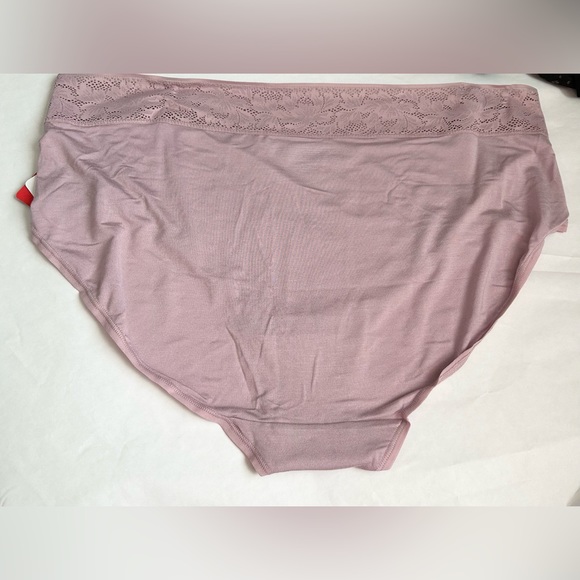 Tommy John Mauve Shadow Lace Waist Underwear XXL NWT - Picture 5 of 5